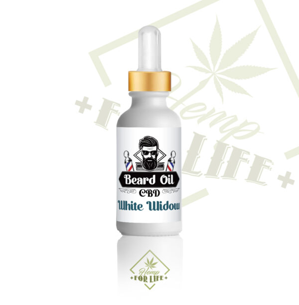 White Widow Beard Oil with CBD and Canabis Terpenes  30ml