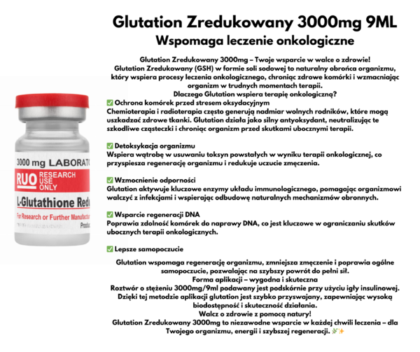 Glutation Zredukowany 3000mg 9ml